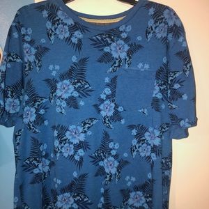 Flowers short sleeve shirt